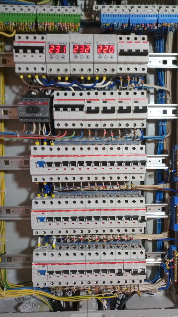 Монтаж электрощитка для частного дома, Ярославская область